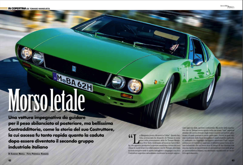 "AUTOMOBILISMO D'EPOCA" - Maggio 2016